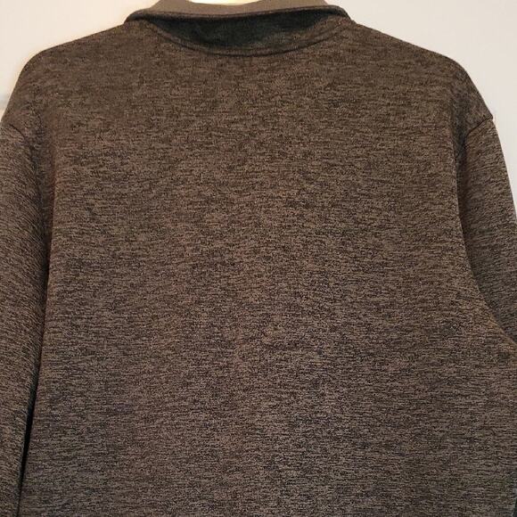 Under Armour Men's Size M Loose Fit Quarter-Zip Pullover Shirt Gray - Picture 7 of 8